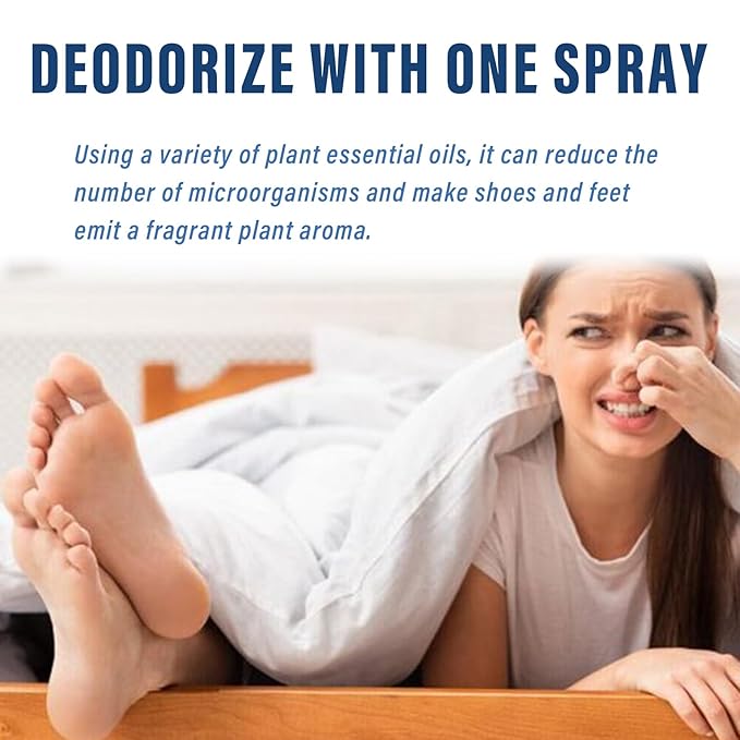 FOOT ODOR PROBIOTIC SPRAY, 100ML // Immediately Eliminates The Worst Odors - Prevents Embarrasing Odors From Returning - Restores Skin's Microbiome
