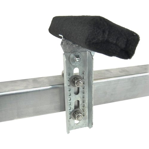 8 Pack 8" Galvanized Swivel Top Bunk Bracket Kit with Hardware for Boat Trailer, fits 3x3 Cross Members, Heavy Duty (8 Pack)