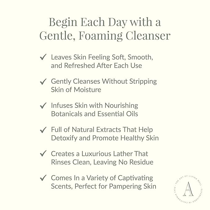 Archipelago Botanicals Morning Mint Body Wash, Moisturizing Body Wash for Dry and Sensitive Skin, Invigorating Shower Gel, Free from Parabens, Phthalates and GMOs (33 oz)
