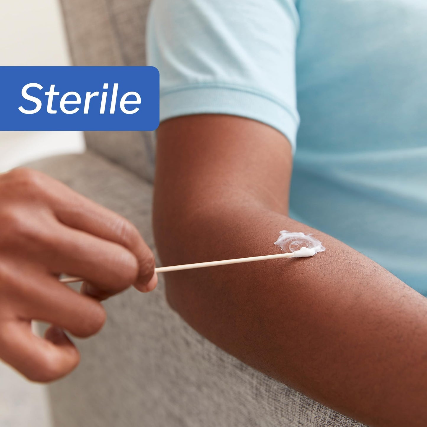 McKesson Sterile Cotton Tipped Applicators, 6 Inch, Box of 200 – Medical Cotton Swabs for Wound Care, Cleaning, and Application, Wooden Shaft, Disposable