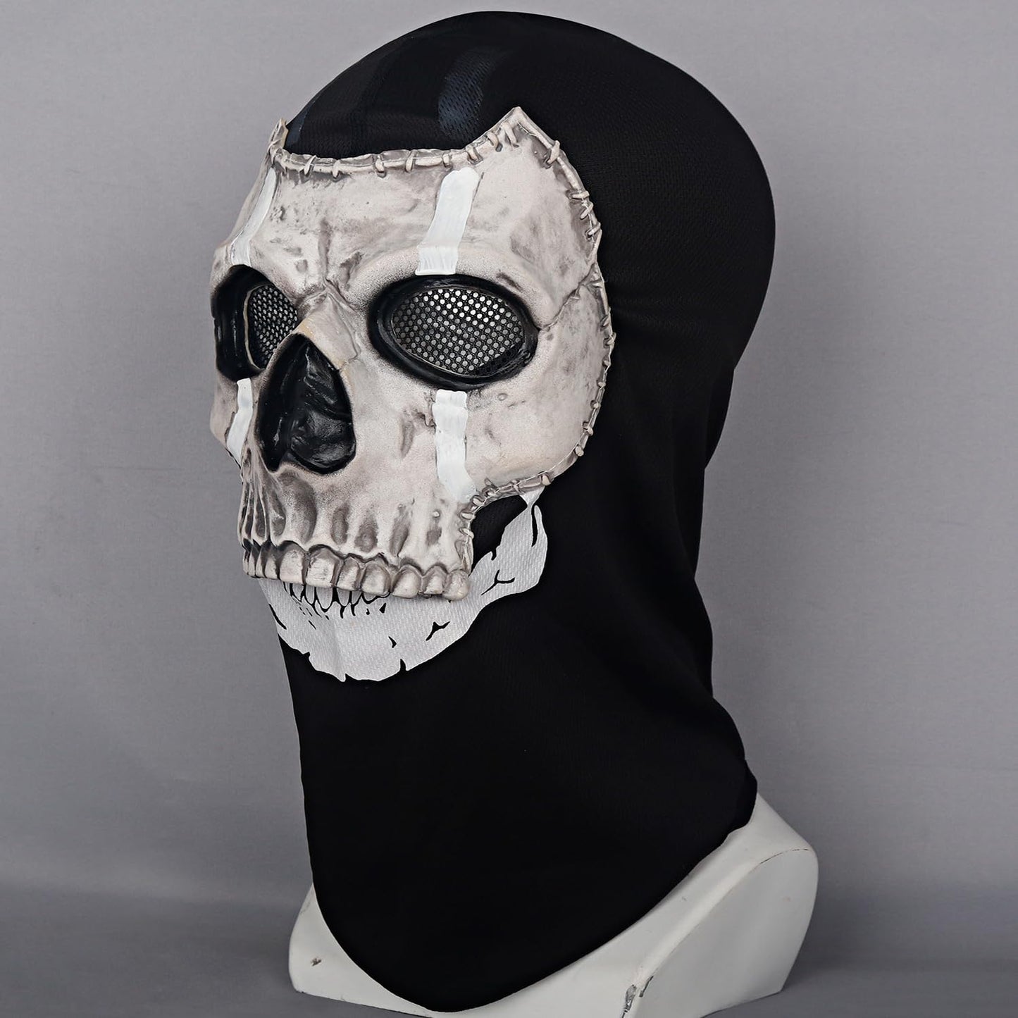 Joukavor Cod Ghost Mask MW2 Mask Skull Face Mask for Cosplay(Style-2)