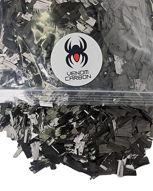 1" Chopped Carbon Fiber - 1lb (Making Forged Composites for Automotive, Marine, Motorcycles, Phone Cases, Knife Handles, G...