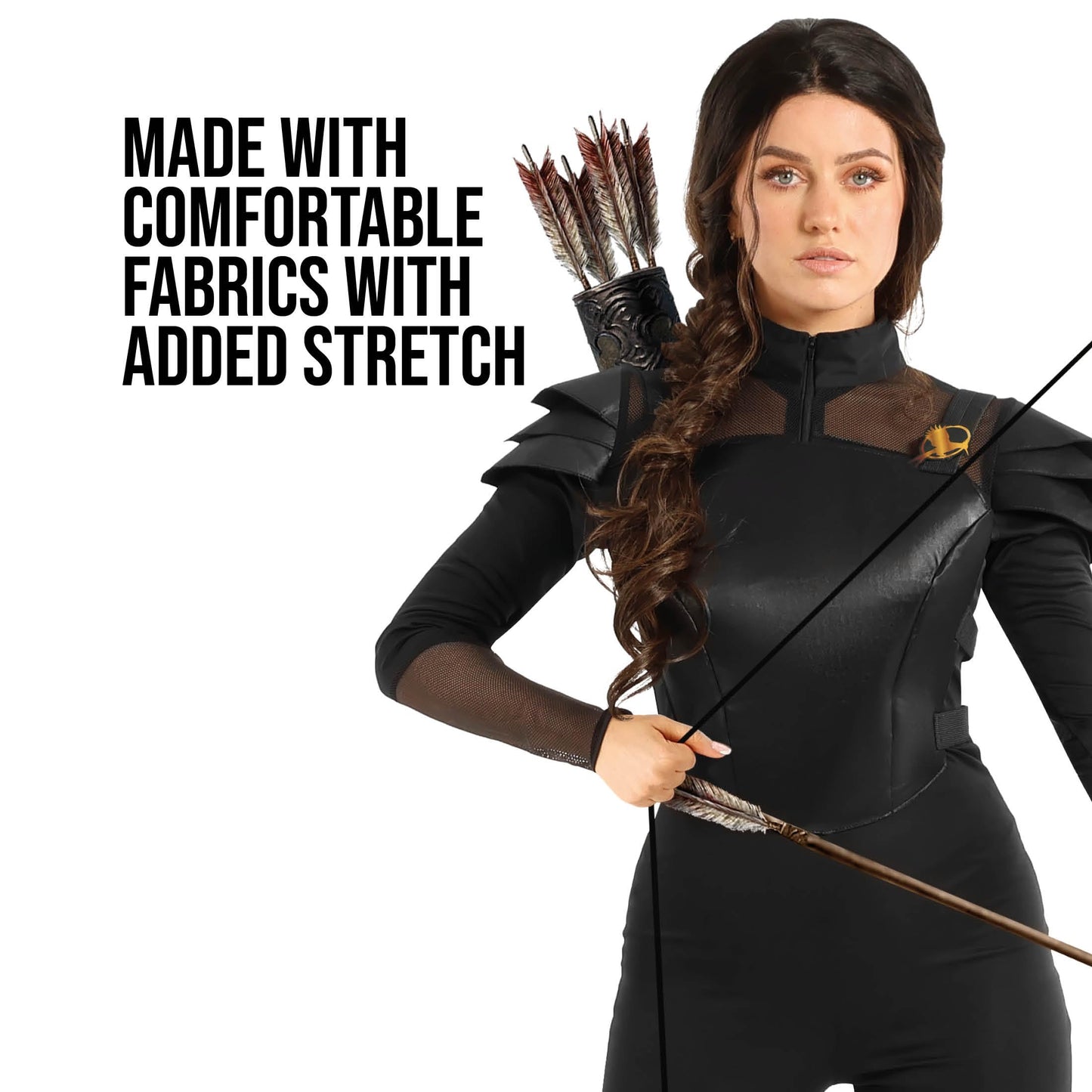 Morph Womens Huntress Costume Halloween Costumes For Women Female Archer Bodysuit Halloween L
