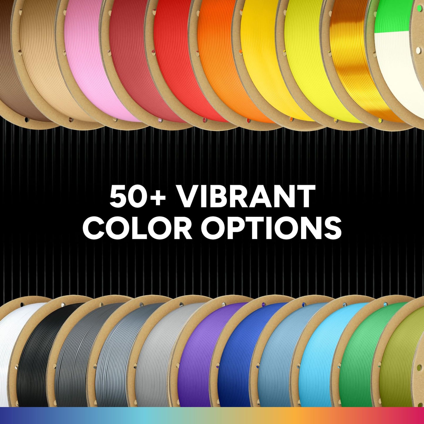 OVERTURE PLA Filament 1.75mm PLA 3D Printer Filament, 1kg Cardboard Spool (2.2lbs), Dimensional Accuracy +/- 0.02mm, Fit Most FDM Printer (Blue)