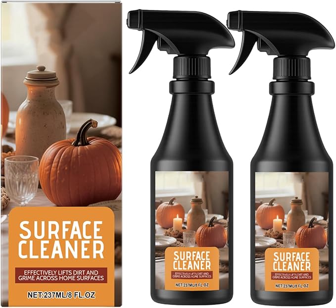 Long-Lasting Multi-Surface Cleaner,All-Purpose Household Cleaners,Deep Clean & Protective Shine For Kitchen Counters, Stainless Steel, Bathroom Tiles And So On (2PC)