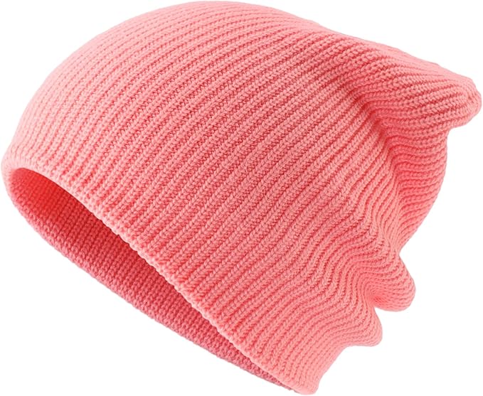 Connectyle Classic Double Layer Knit Beanie Hat Warm Thick Acrylic Winter Hats Daily Cuffed Beanies Watch Hat for Men Women