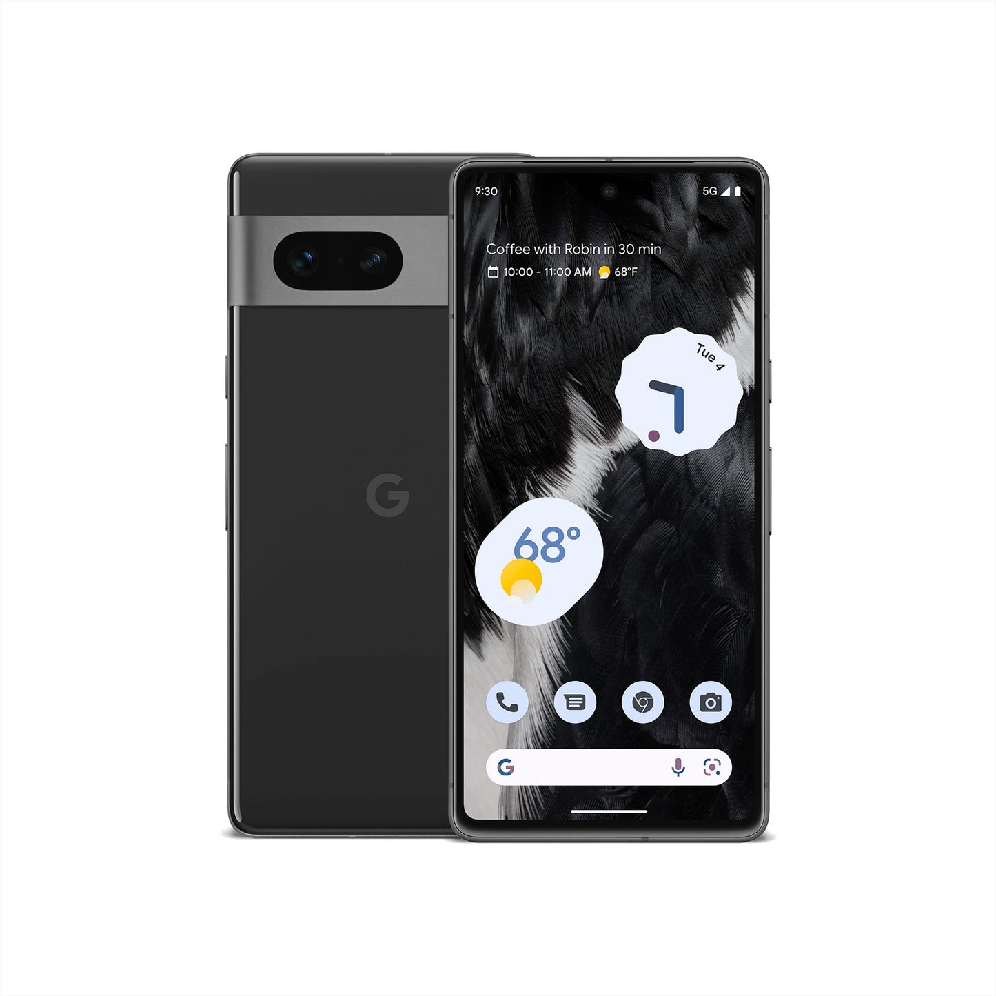 Google Pixel 7-5G Android Phone - Unlocked Smartphone With Wide Angle Lens And 24-Hour Battery - 256Gb - Obsidian