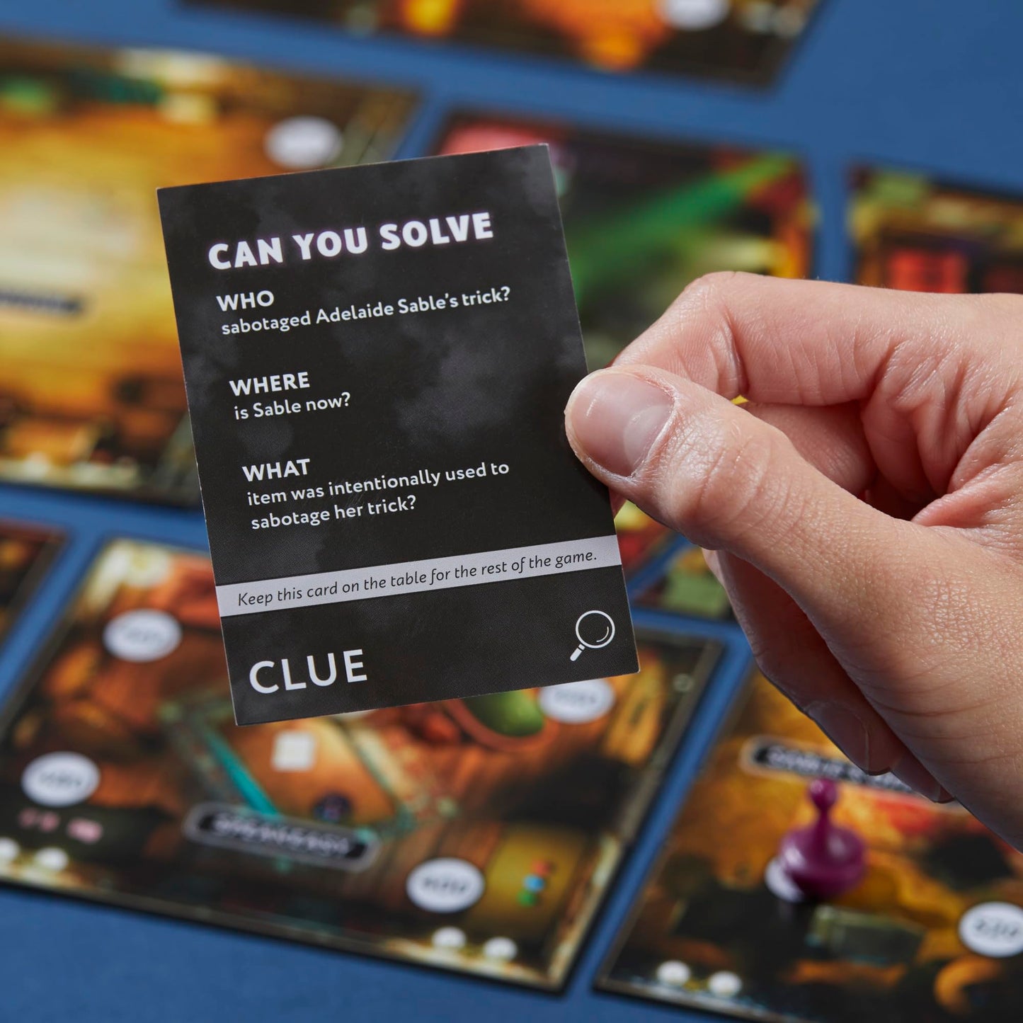 Clue Escape: The Illusionist’s Club Board Game | Escape Room Family Game | 1-Time Solve Mystery | Ages 10+ | 1-6 Players | Difficulty 4 | 90-120 Mins. (Amazon Exclusive)