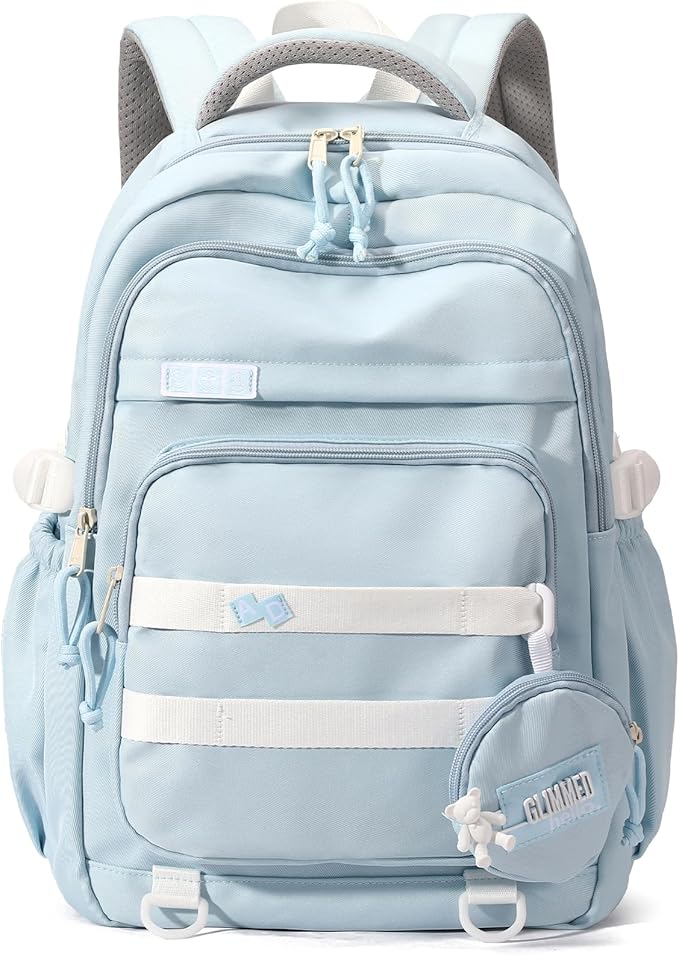 YJMKOI Kids Backpack for Girls Middle-School Elementary Bookbags Aesthetic Backpack for Teen Girls-Boys