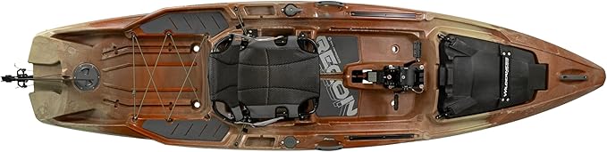 Wilderness Systems Recon 120 HD - Sit on Top Fishing Kayak - 360 Degree ACES seat & Helix PD™ Pedal Drive System - 12 ft