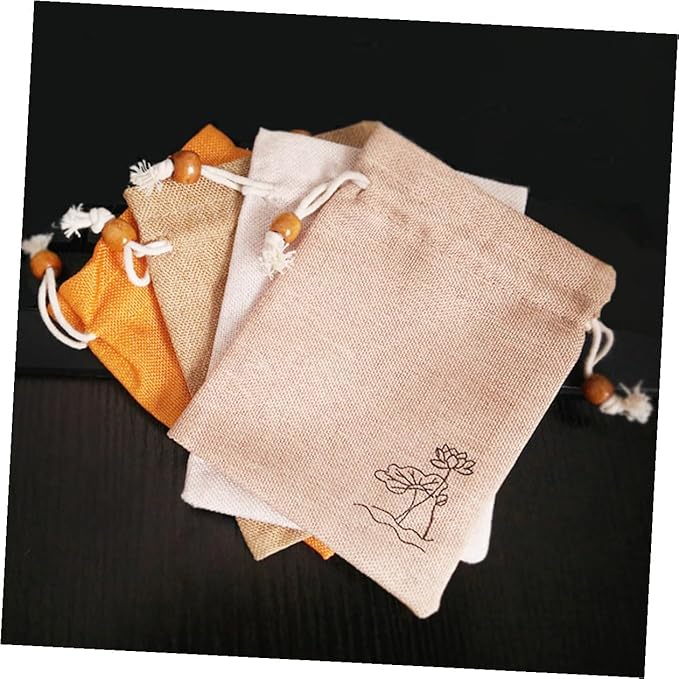 2Pcs Lavender Dried Flower Sachets Cotton Linen Fragrant Supplies for Closet Freshener Air Purifying Herb Bags with Pleasant Scent Random Color and Aroma Random Color