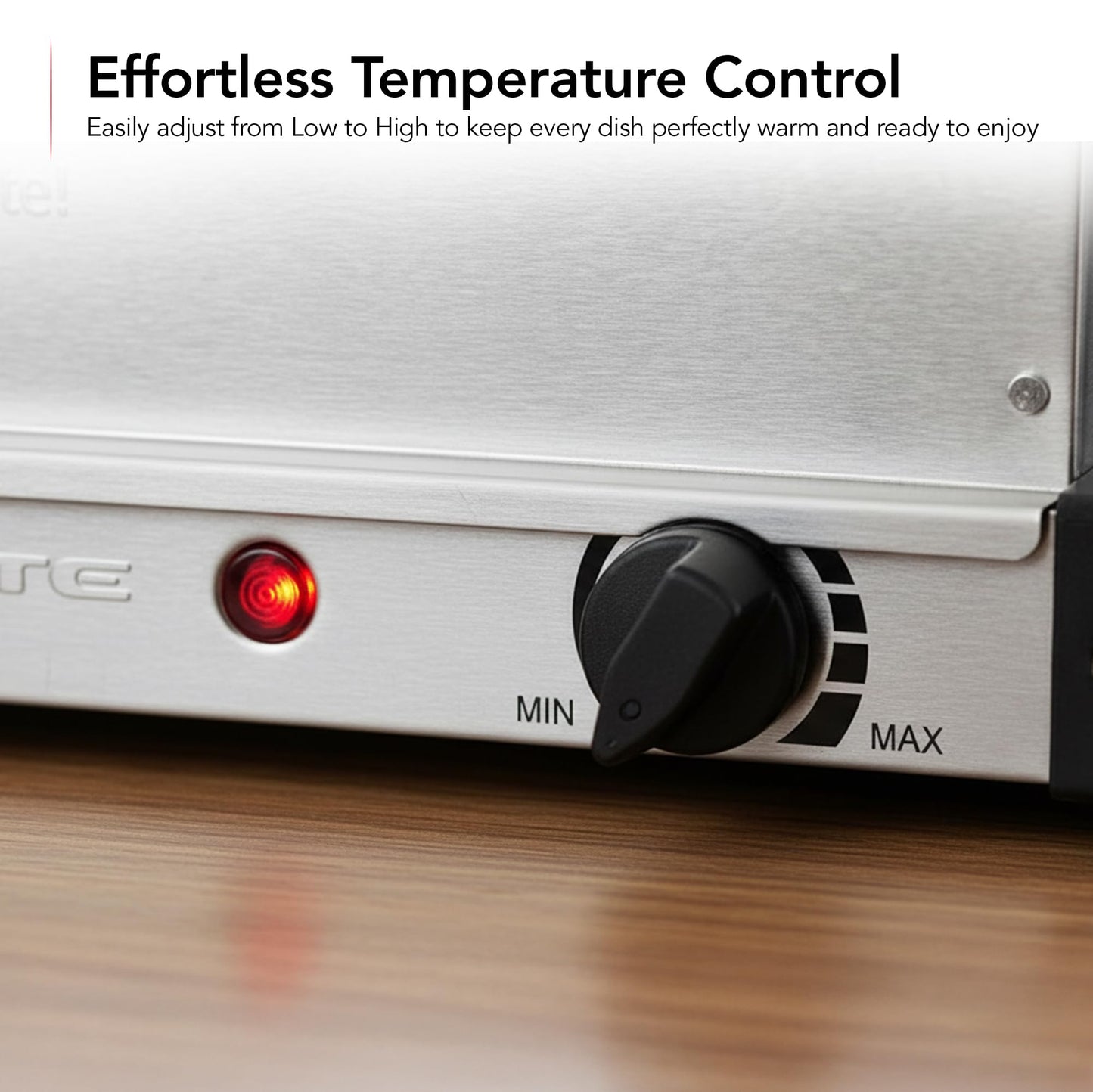 OVENTE Electric Buffet Server & Food Warmer with Two 1.5 Qt Stainless Steel Chafing Dishes, Adjustable Temperature Control – Warming Tray for Parties, Dinners & Events, Silver FW152S