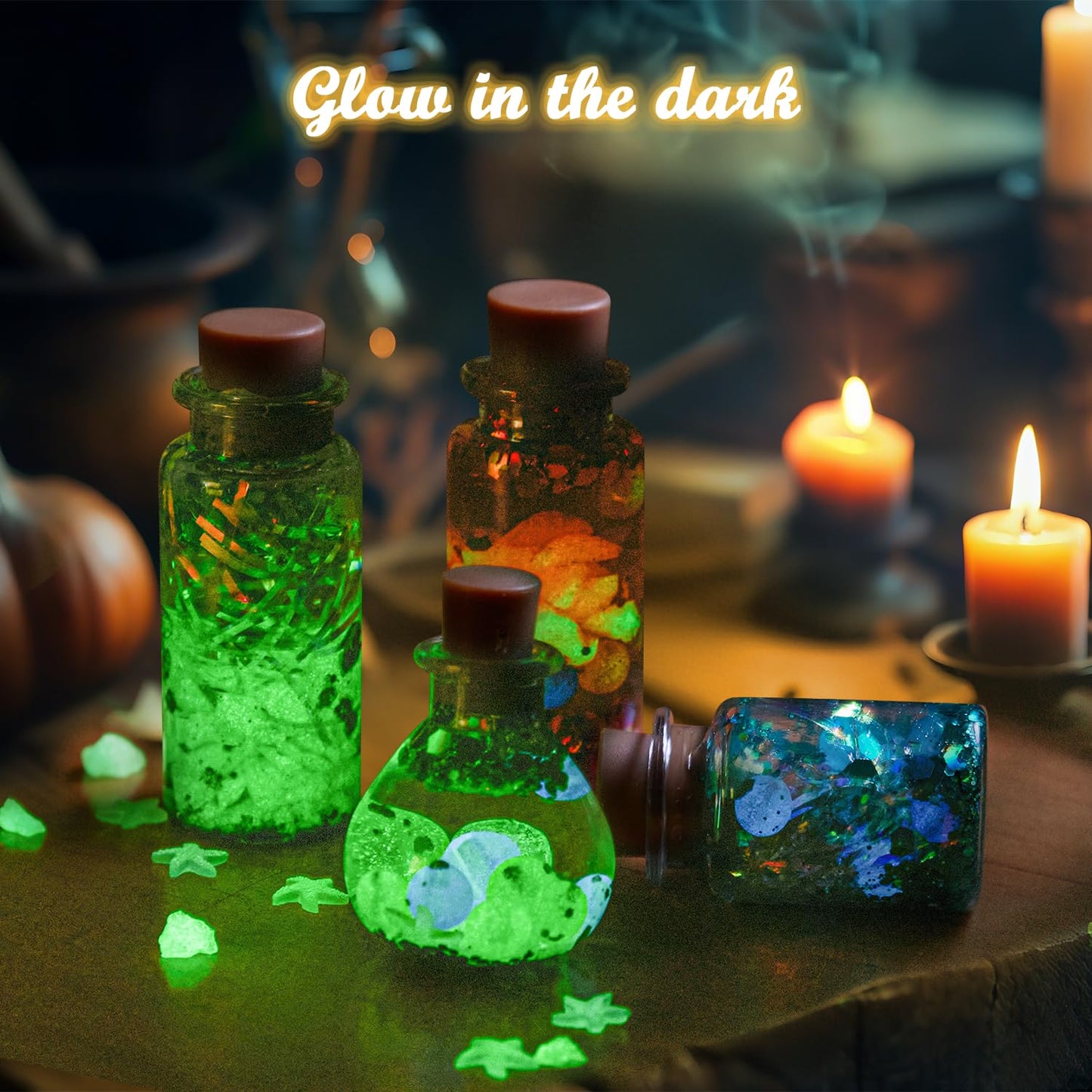 Potion Kits for Kids, 21 Potion Bottles Magic Set, Easter Gifts Decorations Ornaments Garden Art Crafts Birthday Toys for Girls and Boys 6 7 8 9 10 11 12+Years Old Families Party Indoor Outdoor