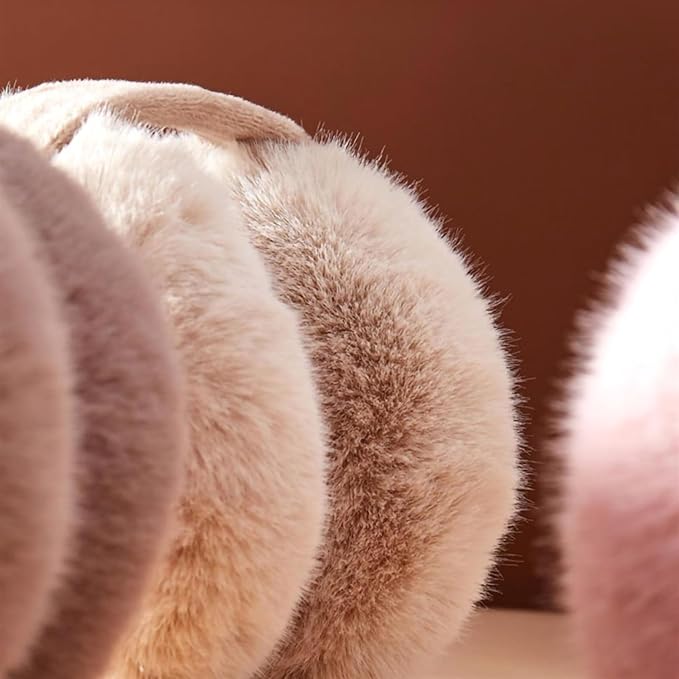LCXSHYE Winter Ear muffs Faux Fur Warm Earmuffs Cute Foldable Outdoor Ear Warmers For Women Girls