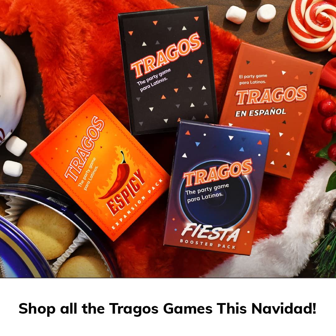 Tragos Original Game en Español for Latinos - Relatable Hilarious Cultural Spanish Card Game - Juegos De Mesa para Adultos Original en Español