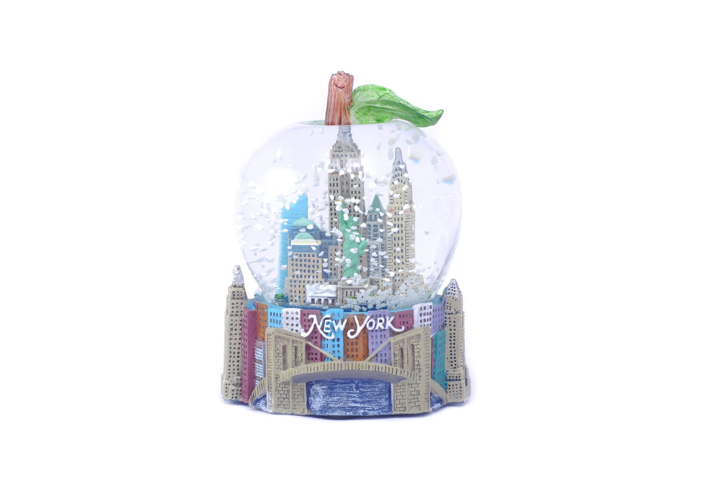New York City Classic Apple Snow Globe 65mm