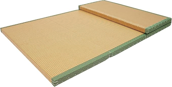 Foldable Floor Mattress, 78.74"*39.37"*1.97" Tatami Floor Mat, Meditation Yoga Natural Coconut Fiber Easily Cleaned Floor Bed Futon Pad Folding Sofa Bed For Yoga Meditation Tea Rooms