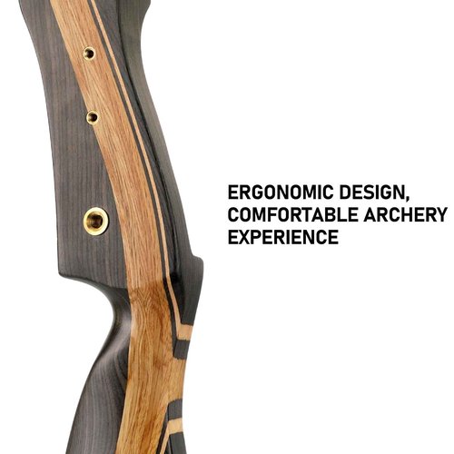 LWANO Archery Takedown Recurve Bow 62", Standard Recurve Bow for Aldults & Beginners, Right Handed, 25-50 Lbs