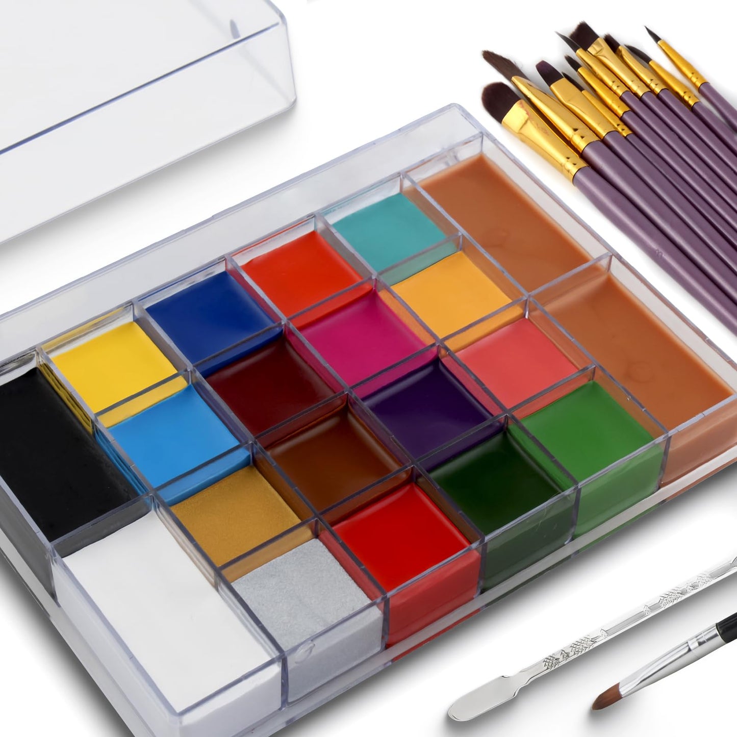 SOVONCARE Oil Based Face Painting Kit Professional for Kids