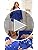 Bebonnie Womens Ruffle 3/4 Sleeve V Neck Double Layers Mesh Blouses Loose Fit Flowy Tunic Tops