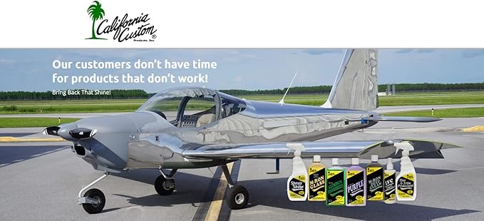 M-Ron Glass Clearcoat Cleaner & Wax with Finest Pure #1 Carnauba Wax, Seals and Protects With A Crystal Clear Shine, No Silicone, Can Be Applied In Direct Sun Light! 12 oz