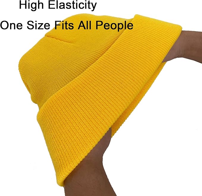NPQQUAN Unisex Beanie Hats for Men Women Winter Knit Beanies