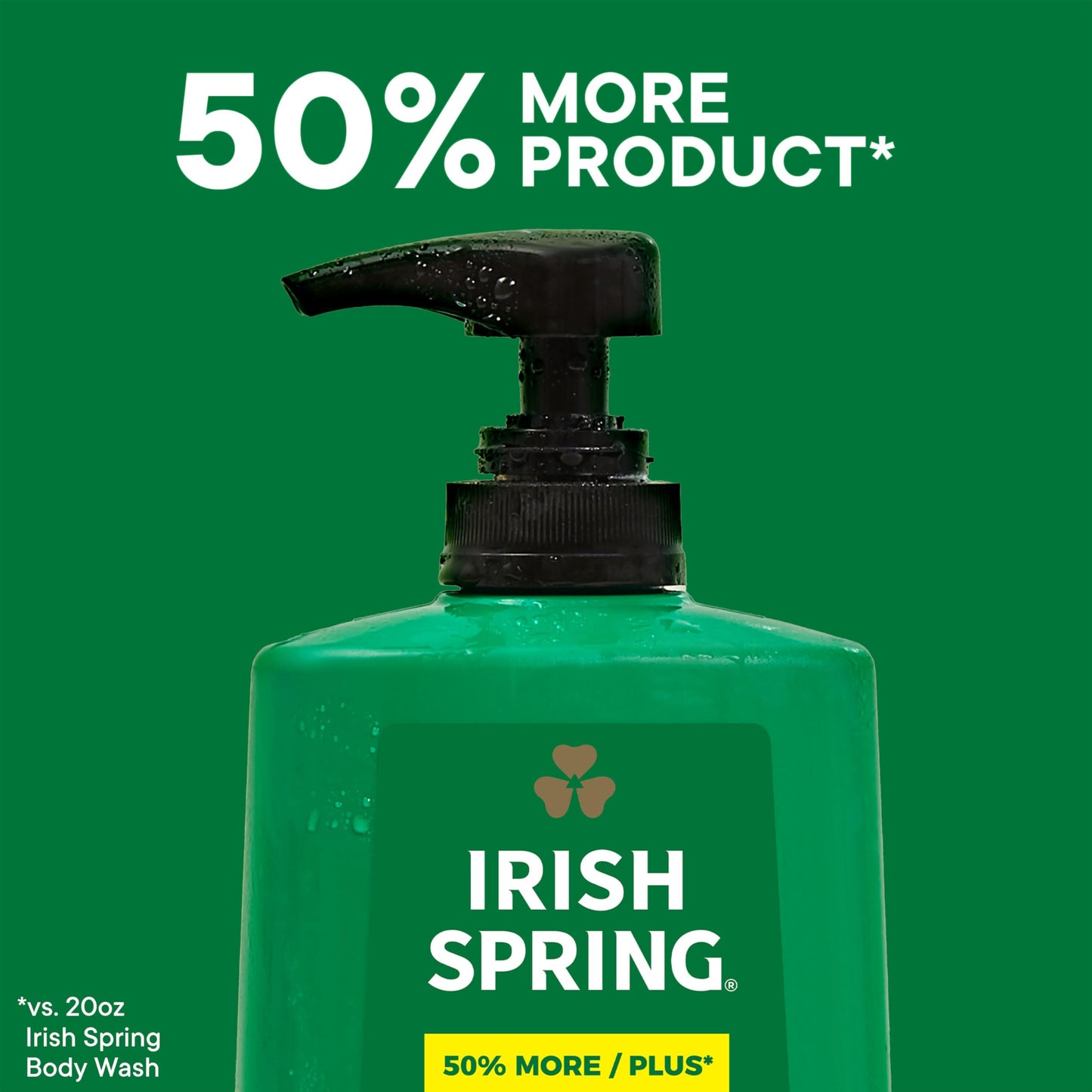 Irish Spring 5 in 1 Body Wash for Men, Men's Body Wash, Smell Fresh and Clean for 24 Hours, Conditions and Cleans Body, Face, an