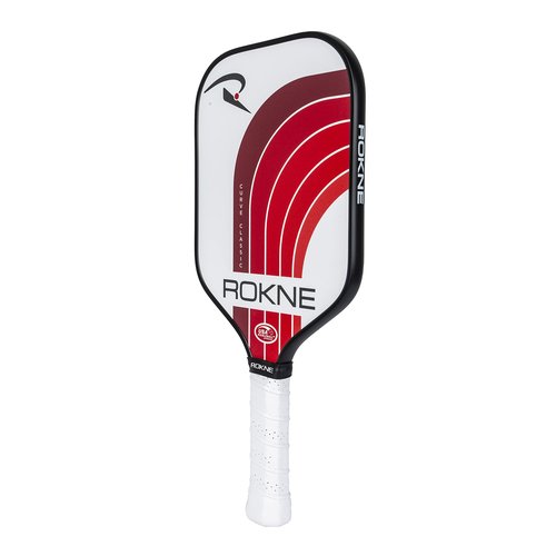 ROKNE Curve Classic Pickleball Paddle | USAPA Approved Fiberglass Pickleball Paddles | Elevate Your Game with Precision Engineering & Comfort | ProGrit Texture for Max Spin & Power | Paddle