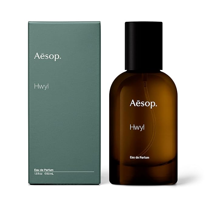 Aesop Hwyl Eau de Parfum | Smoky, Woody, Vetiver Scent | Subtle Spice and Rich Earthy Aroma | Unisex | 1.6 oz