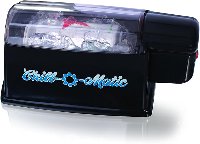 Chill-O-Matic Instant Beverage Cooler, Chill Drinks in 60 Seconds with this Portable Cooling Device - Perfect for Outdoor ...