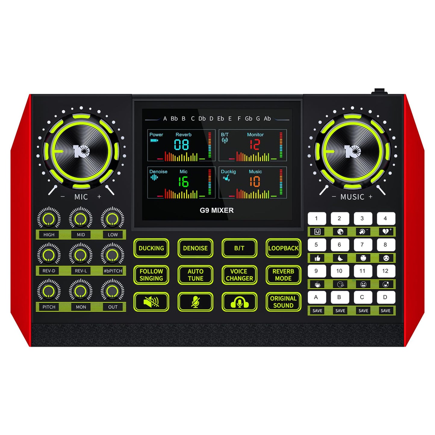 Podcast Equipment Bundle Audio Mixer, Sound Board For Pc/Phone Live Streaming Singing Gaming, Podcast Mixer For 3.5Mm/Xlr Dynami