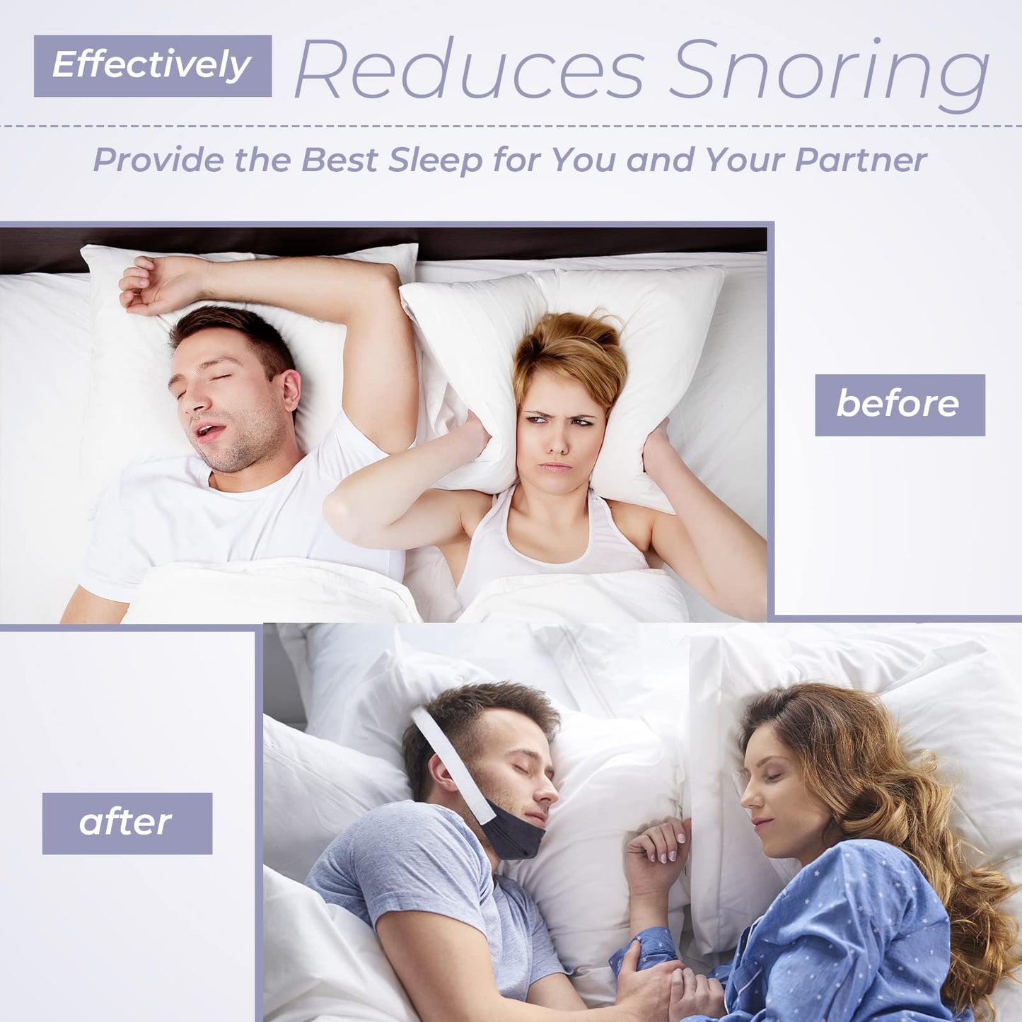 Chin Strap Replace for ResMed, Adjustable Chin Strap to Keep Mouth Closed and Reduce Air Loss, Anti Snoring Chin Straps for Men Women (1 Pack)
