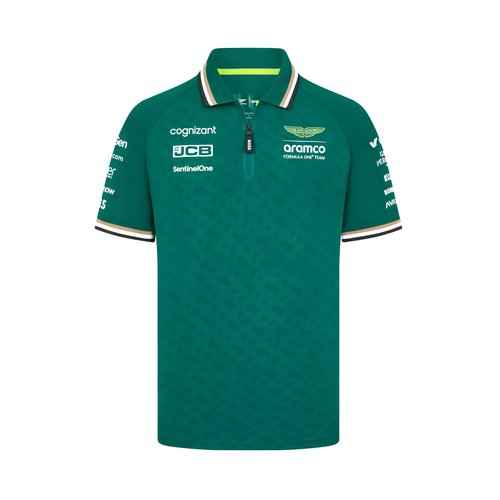 Aston Martin F1 Men's 2024 Team Polo - Green - Size: Small