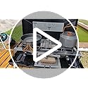 CampingFlame 3-Burner Propane Camping Stove - Portable Stove with Adjustable Burners, Wind Guards, Toast Tray, 20,400 BTUs...