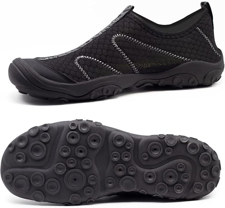 Teemie Womens Mens Water Shoes Barefoot Quick Dry Aqua Sports Shoes for Pool Beach Surfing Walking Kayaking