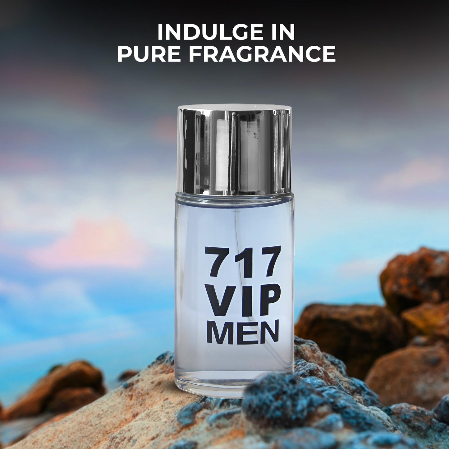 AFLUXE Men's Cologne 717 Men Set Wonderful Multi Scent Eau de Toilette Natural Spray Men's Perfume For all Day Used 100ML Each Bottle(1 PCS)