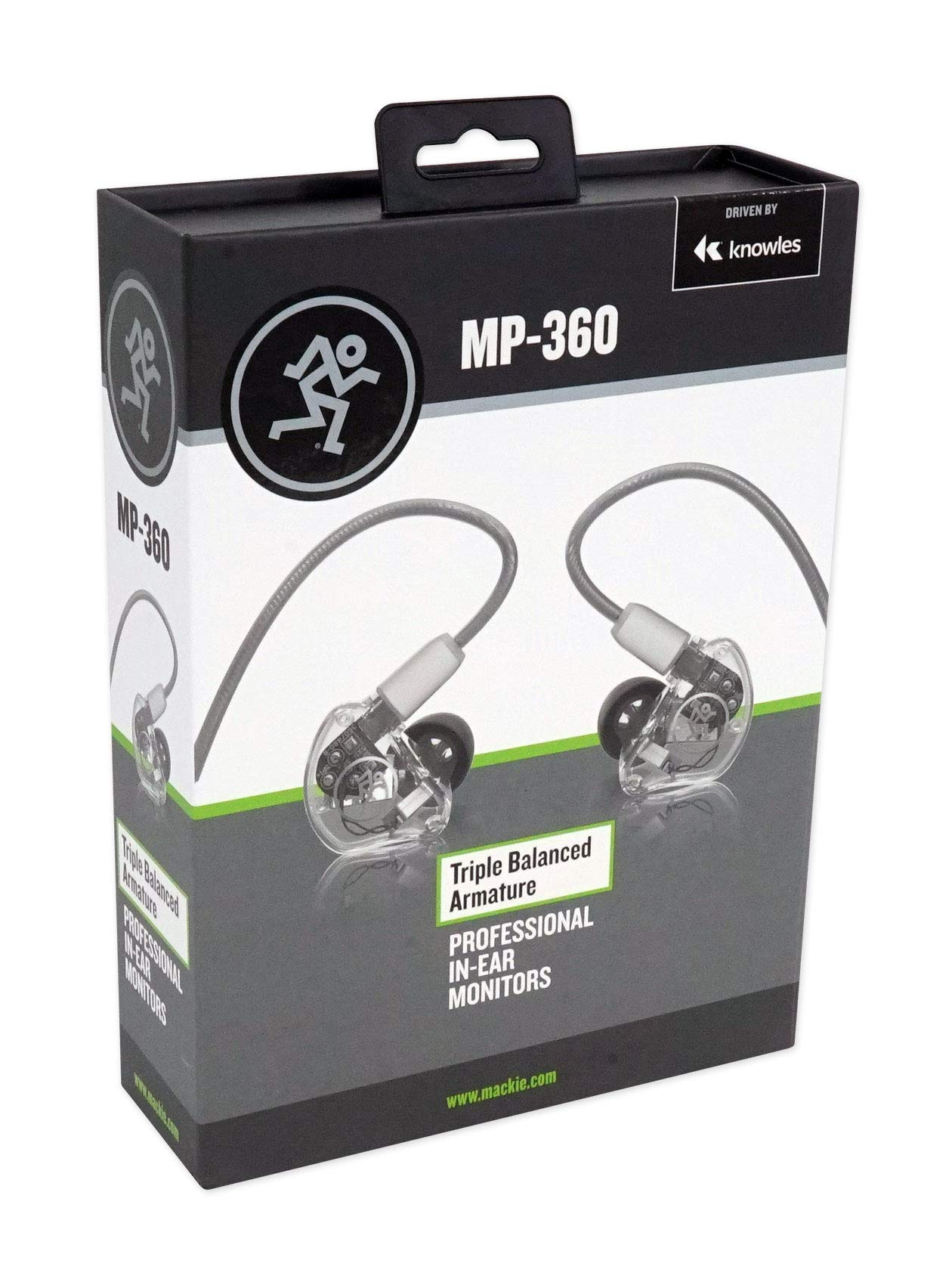 Mackie Mp Series In-Ear Headphones & Monitors With Triple Dynamic Drivers (Mp-320)