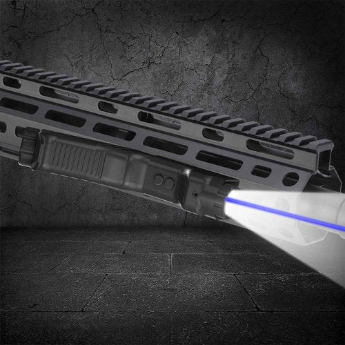 MLOK Blue Laser Sight with 1000 Lumens Tactical Flashlight