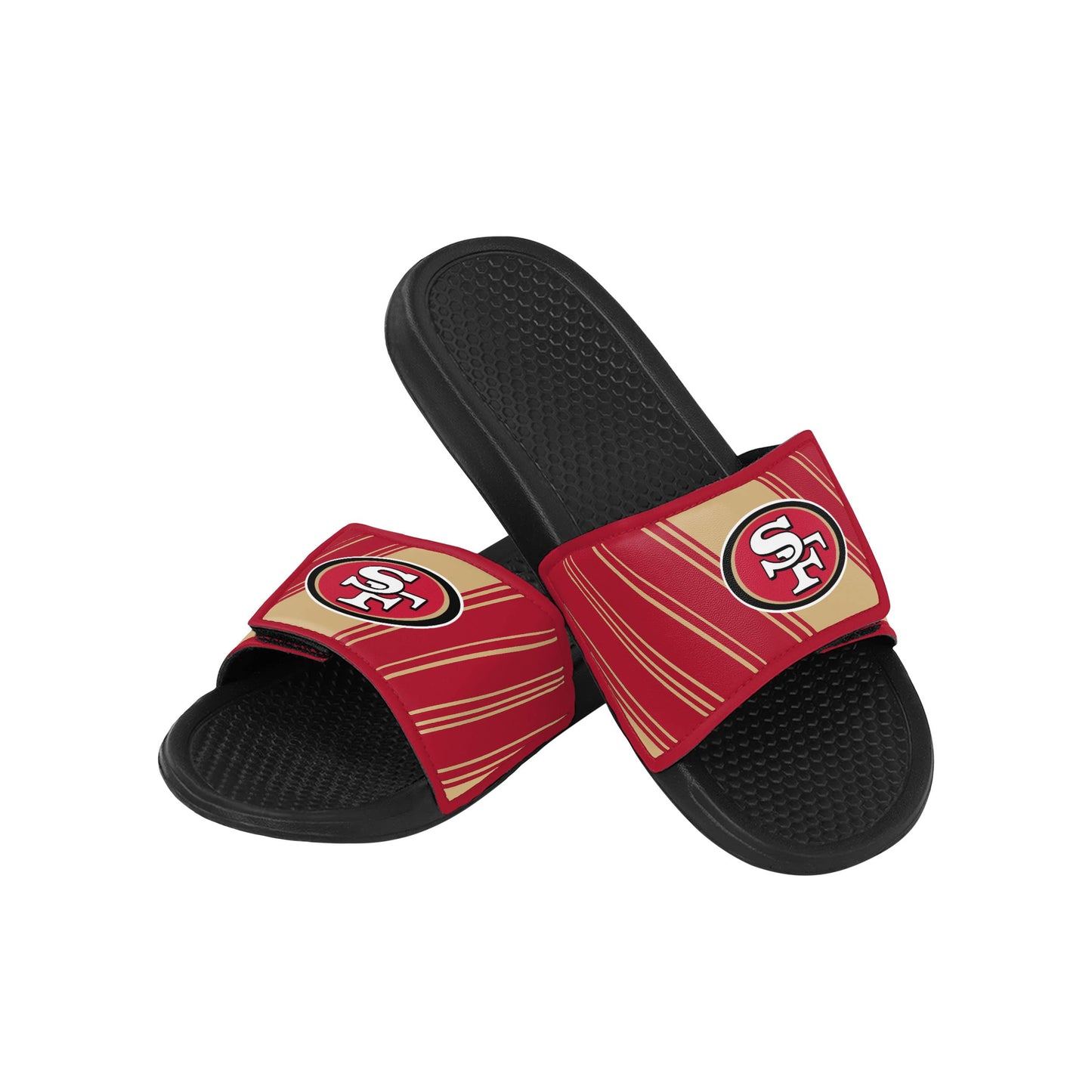 FOCO San Francisco 49ers NFL Mens Legacy Sport Slide - M