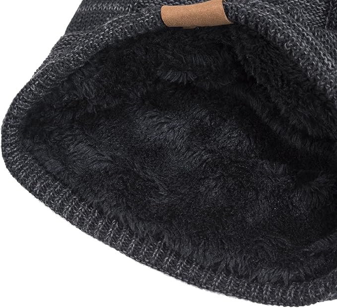 REDESS Beanie Hat for Men and Women Winter Warm Hats Knit Slouchy Thick Skull Cap