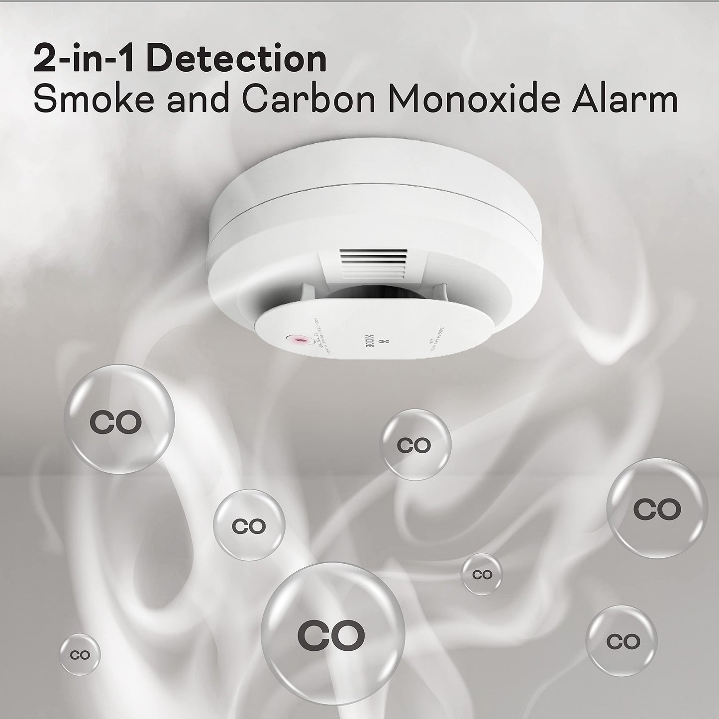 Kidde Smoke, Carbon Monoxide & Fire Detectors (2 Pack)