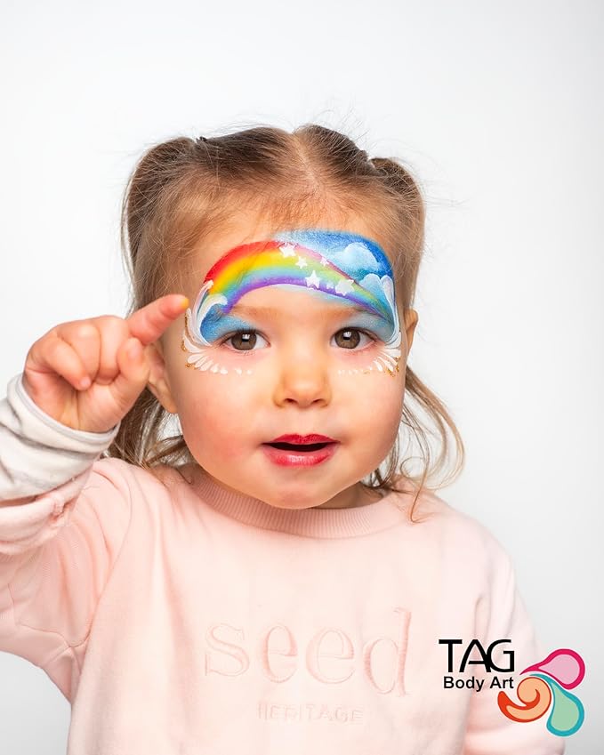 TAG Face and Body Paint - 1 Stroke Split Cake 30g - Petal