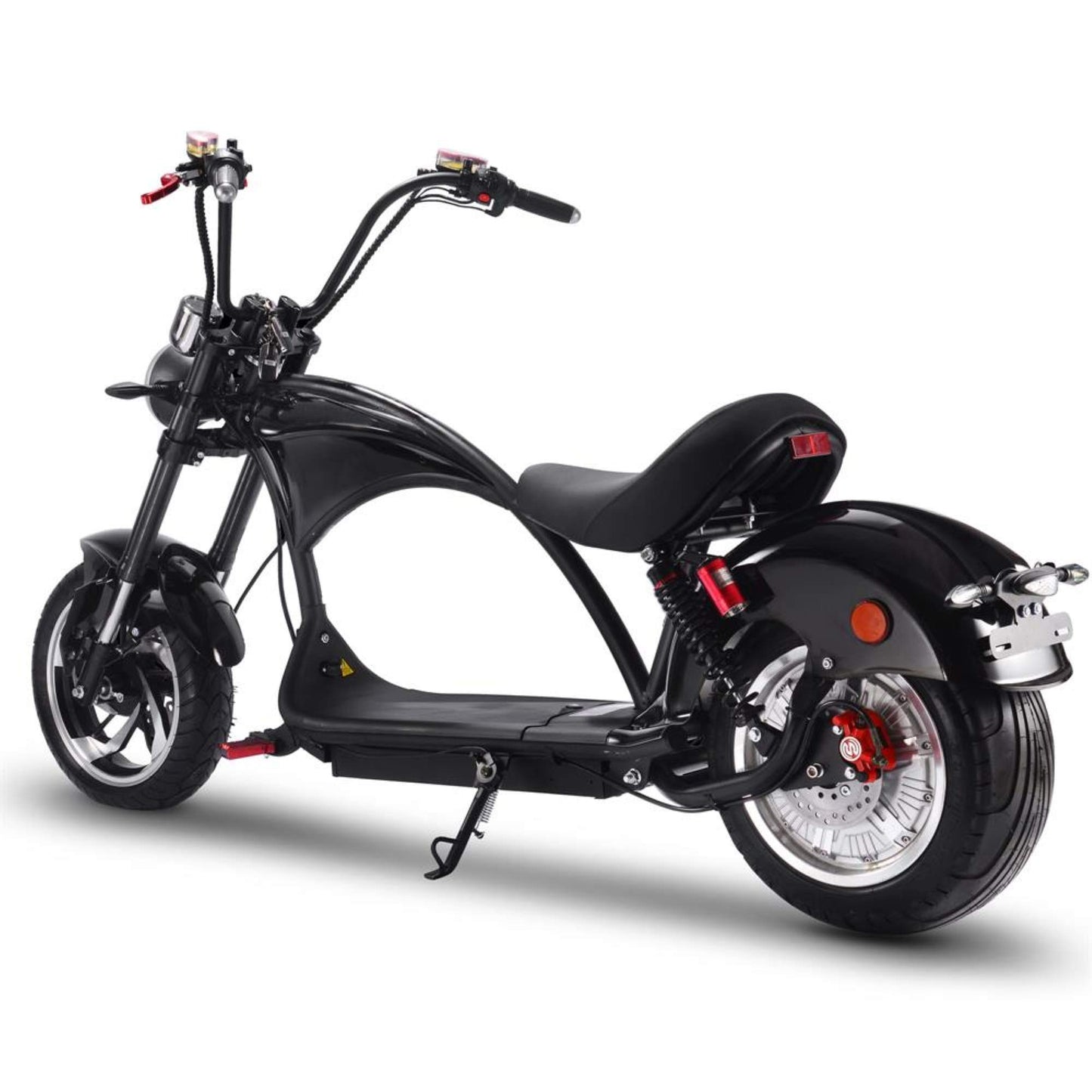 MotoTec Lowboy 60v 20ah 2500w Lithium Scooter Black