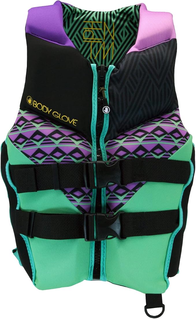 Body Glove Phantom Women's Life Jacket,Neoprene Life Vest, USCG and Transport Canada Approved, Great for Boating, Fishing,...