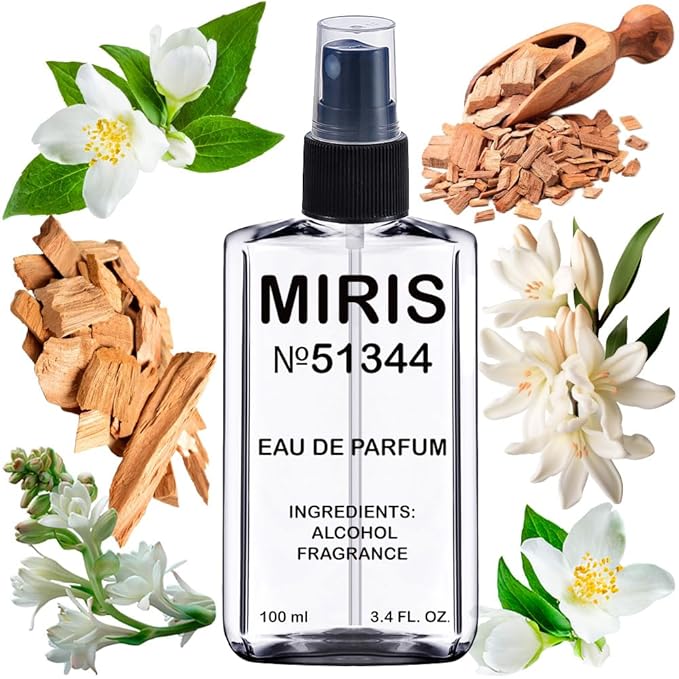 MIRIS No. 51344, Inspired by Gardens Of India 79, Long-Lasting Unisex Eau de Parfum for Women & Men, Spray 3.4 Fl Oz / 100 ml
