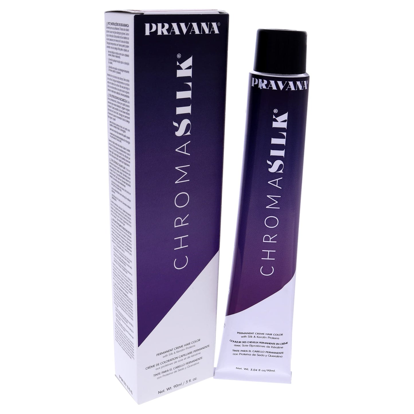 Pravana ChromaSilk Creme Hair Color - 7.5 Mahogany Blonde Unisex Hair Color 3 oz I0105046