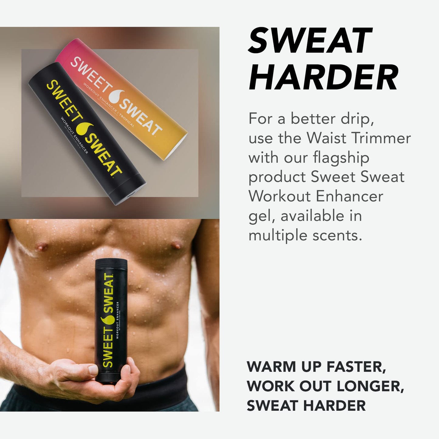 Sports Research Sweet Sweat Waist Trimmer (Core Series) - Premium Sweat Enhancing Fitness Band for Women & Men - Adjustable Fit · Latex-Free Neoprene - Pink Logo, Large