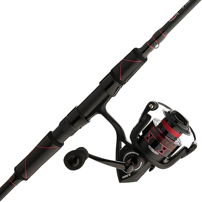 Penn Fierce IV Spinning Reel and Fishing Rod Combo