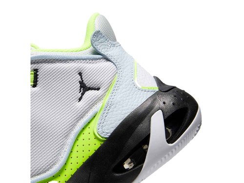 Jordan Girl's Max Aura 4 (Big Kid) Platinum Tint/Black/Volt/Blue Tint 6.5 Big Kid M