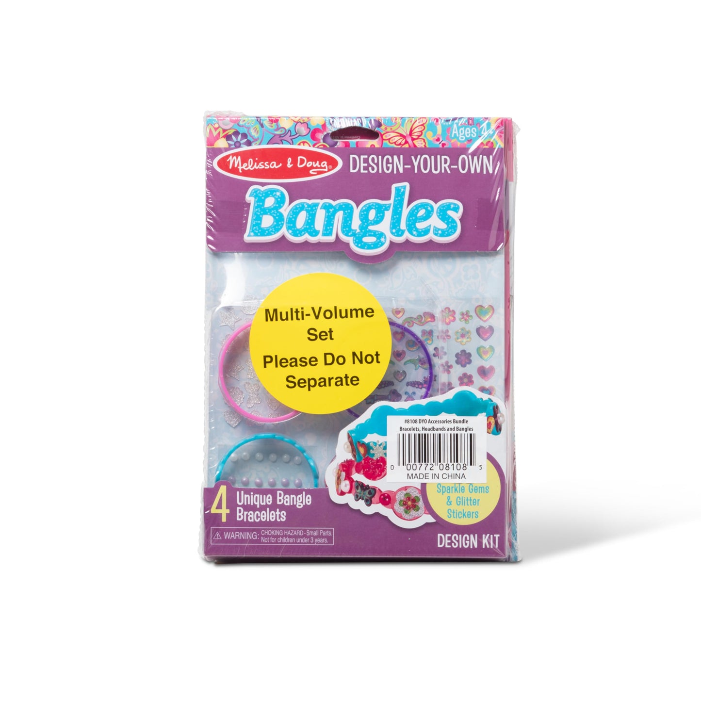 Melissa & Doug Design-Your-Own Jewelry-Making Kits - Bangles, Headbands, and Bracelets